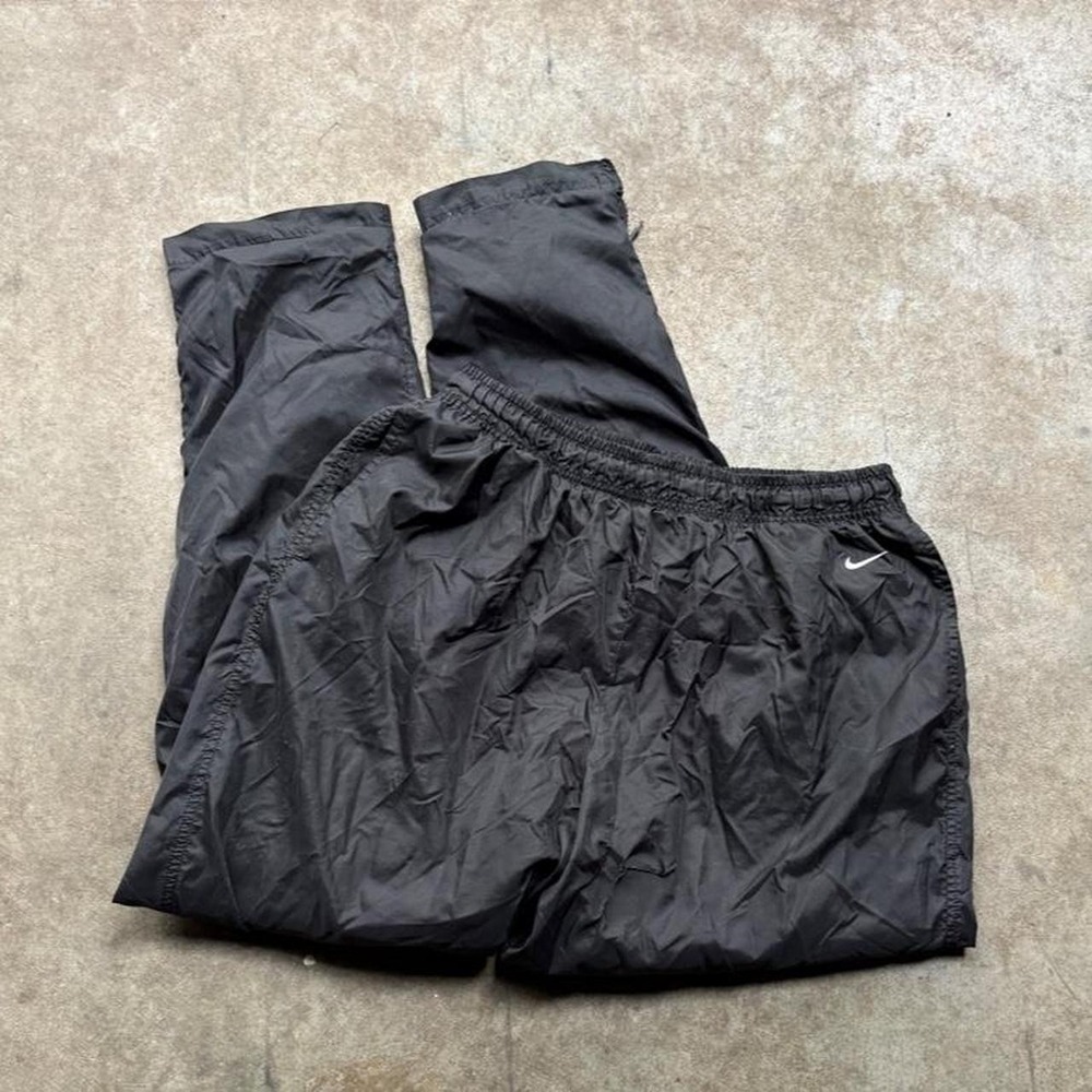 Vintage 90s Nike black track pants   Mens Size XL